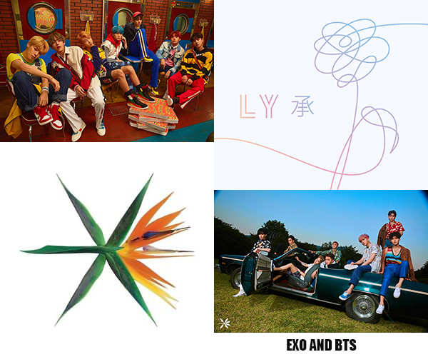 EXO and BTS