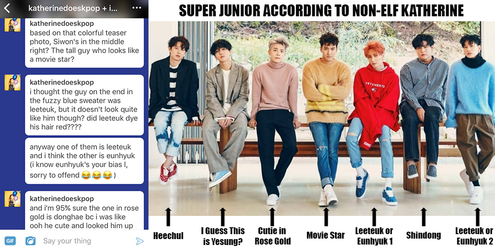 Super Junior According to Non-ELF Katherine